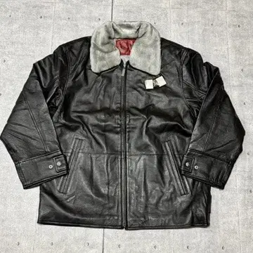 새상품 SUNTORY MAGNUM DRY 가죽 재킷 산토리 매그넘 드라이