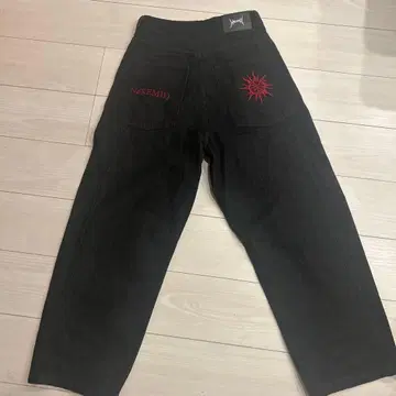 NoREMID 블랙 데님 팬츠