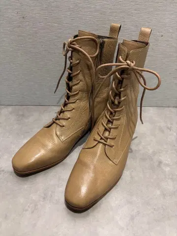 YOSHITO de ORANGE 레이스업 숏부츠