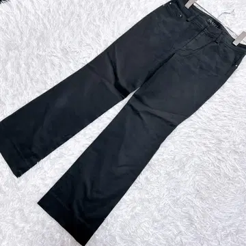 [ 새상품급 ] INDVI 인디비(36) 슬랙스 팬츠 바지 블랙 검정