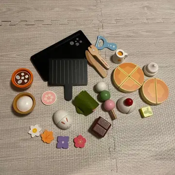 우디푸디 묶음 판매 화과자 핫케이크 소꿉놀이