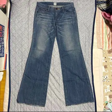 MOUSSY 부츠컷 데님 L 블루