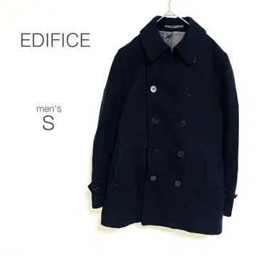 [ 에디피스 ] 피코트 더블 울 일본제 고급 출퇴근 비즈니스 코트