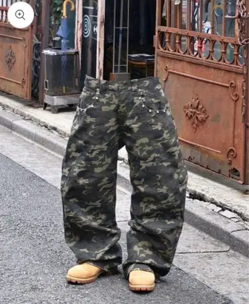 BELVET 카모 카모플라쥬 밀리터리 팬츠 M 사이즈