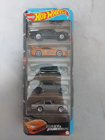 미개봉 새상품 [ 핫휠 Fast & Furious 5대 세트 ]