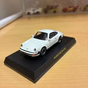 교쇼 1/64 PORSCHE 911 SC 카드 포함