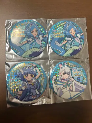 프리큐어 올스타즈 캔뱃지 파랑 큐어 selectcolors blue2