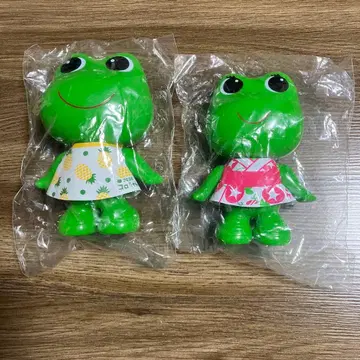 개구리 피규어 2체 세트 2024년제