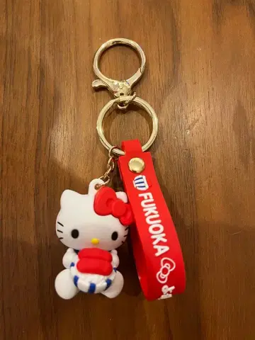 헬로키티 키링 후쿠오카 디자인