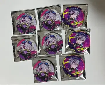 니지산지 Stun Mode 랜덤 글리터 캔뱃지 후와 미나토