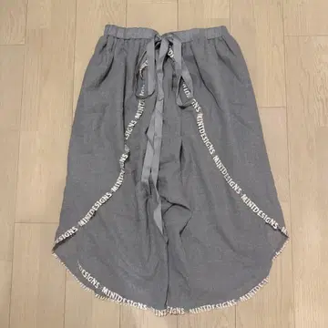 mintdesigns 민트디자인 팬츠 그레이 레이스 울