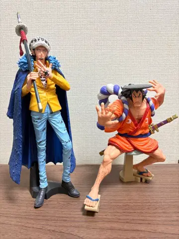 원피스 피규어 2체 세트 트라팔가 로 코즈키 오뎅