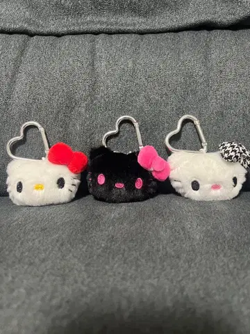 헬로키티 봉제 인형 마스코트 키링 새상품