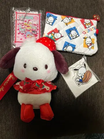 딸기신문 50주년 마스코트 포차코 도토르 클립 모두의 퀼트