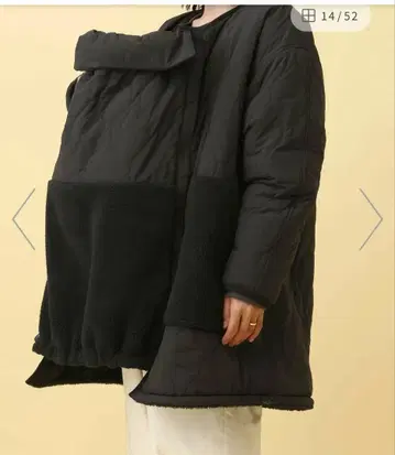 [ 산전 산후 대응 ] 마터니티/리버서블 보아 퀼트 코트