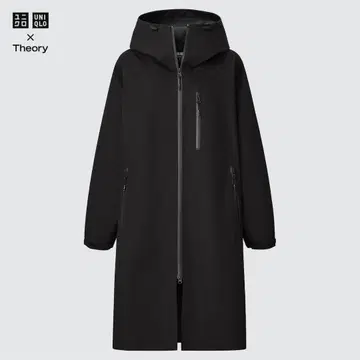 UNIQLO Theory 블록 테크 코트