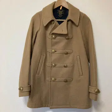 ROSE BUD 베이지 울 피코트 M