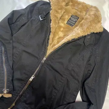 니콜 y2k arcive 헤이세이 시크 스타일 갸루 남자 퍼 라이너 자켓