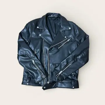 [ ZARA ] 블랙 라이더 자켓 M