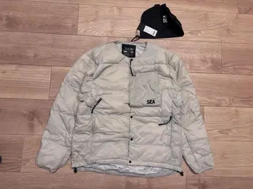 윈드앤씨 타이온 콜라보 다운 자켓 블랙 L