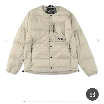 윈드앤씨 타이온 콜라보 다운 자켓 L 완판템