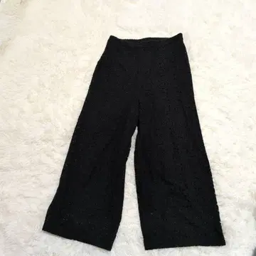 AIRY FAIRY 와이드 팬츠 블랙 계열 (프리 사이즈)