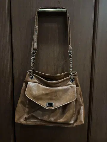 y2k 그런지 브라운 숄더백 플랩 포함