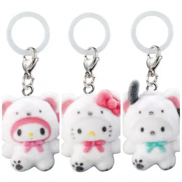 메지루시 액세서리 폭신폭신 스노우 키티 포차코 마이멜로디