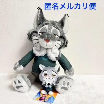 주토피아2 L 봉제 인형 &you 마스코트 Vol.2 파우버트 2개 세트