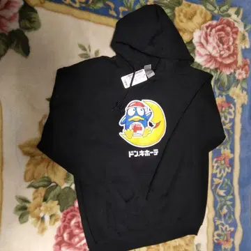 돈키호테 돈펜 달 타기 풀 후드티 M