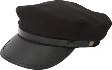 블랙 헌팅 캡 모자 프리 사이즈