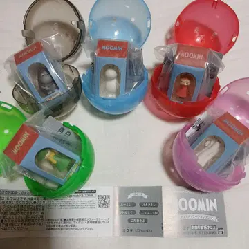 최종 가격 인하! MOOMIN 미니어처 패키지 컬렉션 전 5종 컴플리트