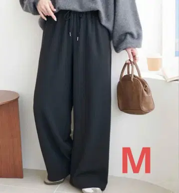 DISCOAT 디스코트 따뜻한 드레이프감 이지 팬츠