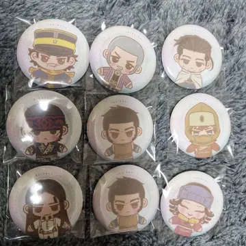 골든 카무이 캔뱃지 세가 럭키 쿠지