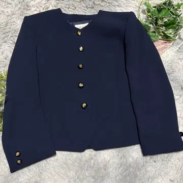 [ GRADE ] 노카라 자켓 네이비 골드 버튼 9호 도쿄 스타일