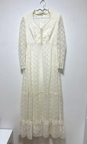 앤티크 레이스 드레스