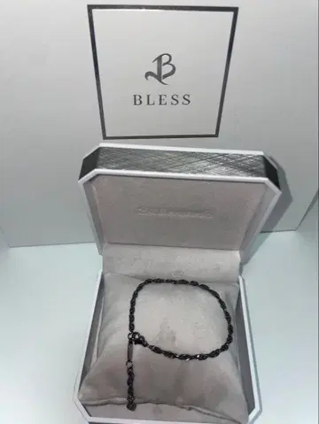BLESS 블랙 체인 팔찌