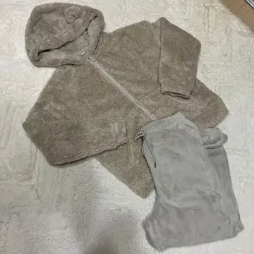 미사용 새상품 GU 포근포근 곰 룸웨어 파자마