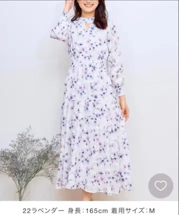 Noela 자카드 꽃무늬 원피스