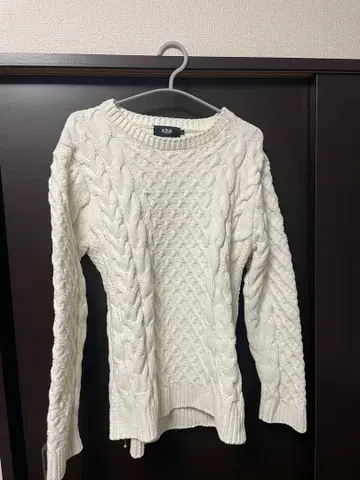 AZULBYMOUSSY 케이블 니트 CHENILLE CABLE KNIT