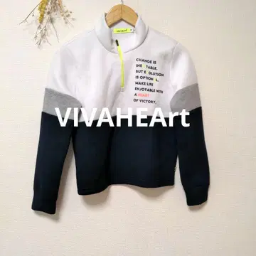 VIVAHErt 비바하트 상의 하프 지퍼 골프웨어