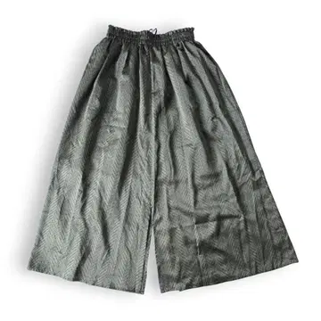 OPAQUE.CLIP 와이드 팬츠 M 사이즈 카키 스커트 큐롯