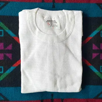 [ Deadstock ] 80s 캐나다군 서멀 셔츠 SMALL 화이트