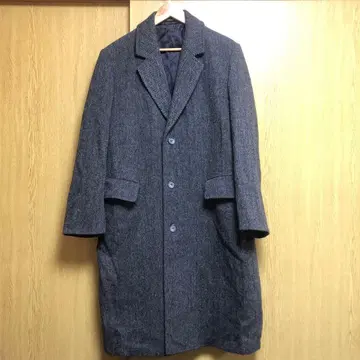 LONDON FOG 헤링본 체스터 코트 80s USA제 L