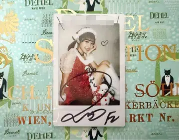 FRUITS ZIPPER 나카가와 루카 폴라로이드 사인