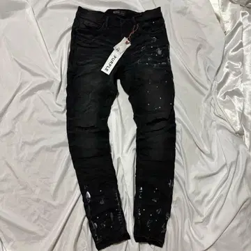 새상품 29 전후 택 포함 PURPLE BRAND 데미지 스키니 데님