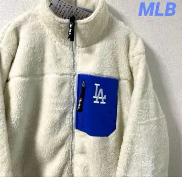 세일 상품 다저스 보아 플리스 자켓 블루종 오타니 쇼헤이 L 아이보리