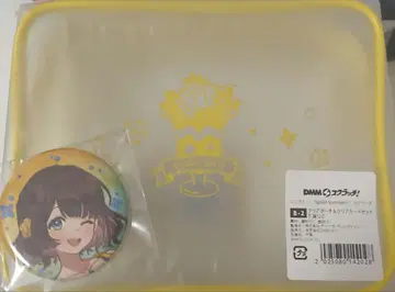 DMM 스크래치 Splash Summer 시가 리코 클리어 파우치 캔뱃지