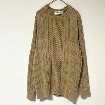 유나이티드 애로우즈 케이블 니트 [ M ] 코튼 100% 심플