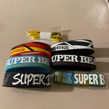 SUPER BEAVER 러버 밴드 6개 세트